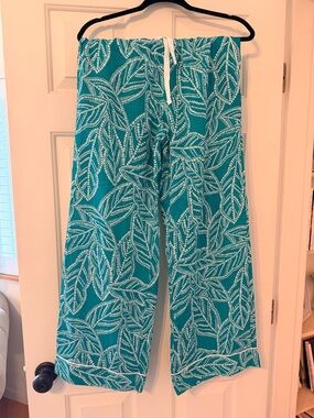 Stars Above Teal & White Pajama Pants